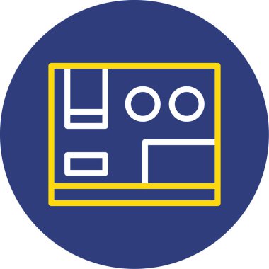 seo modern simgesinin vektör illüstrasyonu