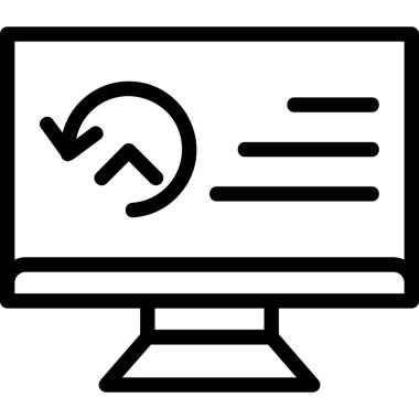 Veri analiz simgesi, vektör illüstrasyonu