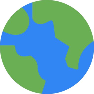 dünya gezegen earth simgesini