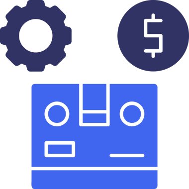 Nakit Dolar para simgesi - taslak biçimi