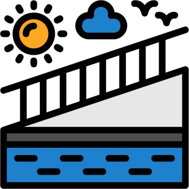 Web simgesi oluşturma basit illüstrasyon