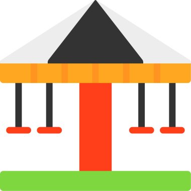 Bina. Web simgesi basit illüstrasyon