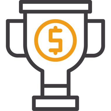 Para kupası ve para.