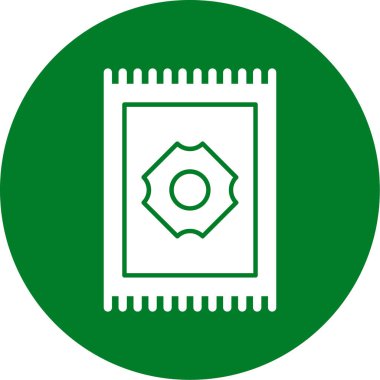 Bir bilgisayar monitörünün yeşil ve beyaz arkaplanının vektör çizimi