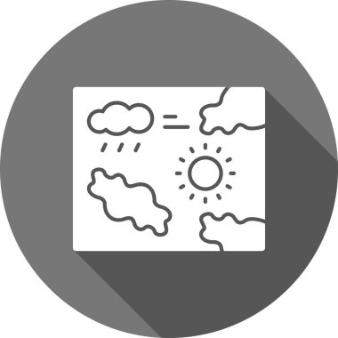 Vektör illüstrasyonu, simge ögesi arkaplanı