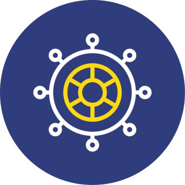 vektör pusula resimlemesi