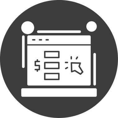 para simgesi vektör illüstrasyonu