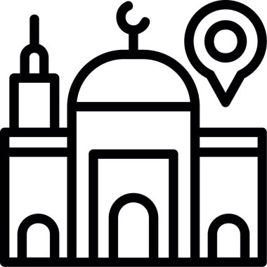 şehir haritası şehir simgesi