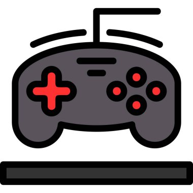 Oyun denetleyici joystick simgesi - taslak biçimi