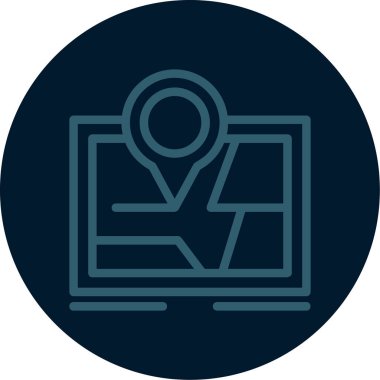 vektör dizüstü simgesi illüstrasyonu