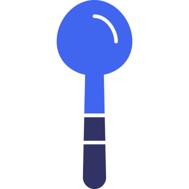 Kürek Vektörü Şekil Simgesi Tasarımı