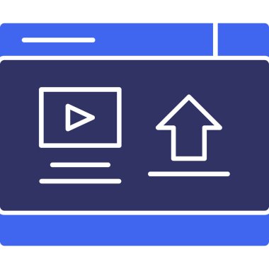 Web renk simgesi, vektör illüstrasyonunu çal
