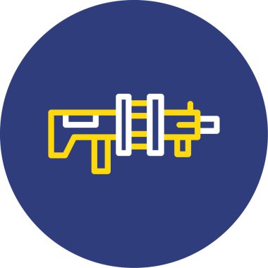 Benzin istasyonu simgesinin vektör illüstrasyonu