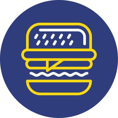 Gıda simgesinin vektör illüstrasyonu