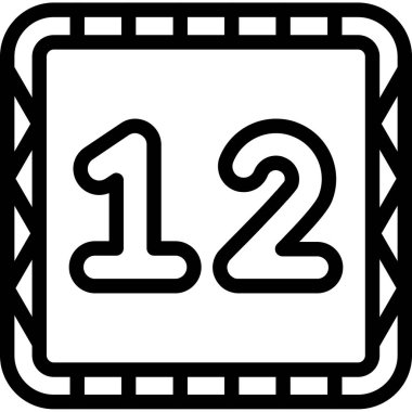 bir numaralı simge işaret tasarımı