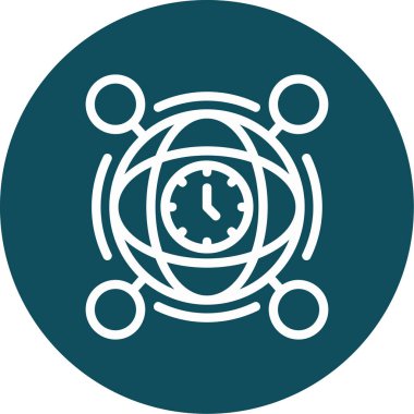 seo modern simgesinin vektör illüstrasyonu