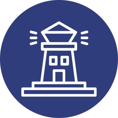 bir fener vektör çizim