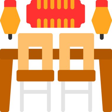 sandalye mobilya simgesi