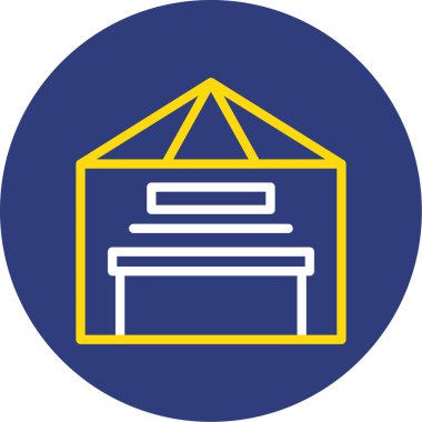 kutu simgesi, vektör illüstrasyonu