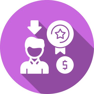 Modern simgenin vektör illüstrasyonu