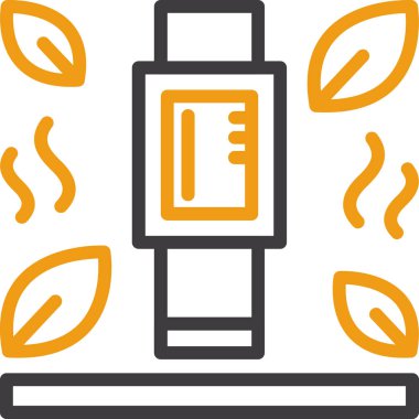 Yemek. Web simgesi basit illüstrasyon