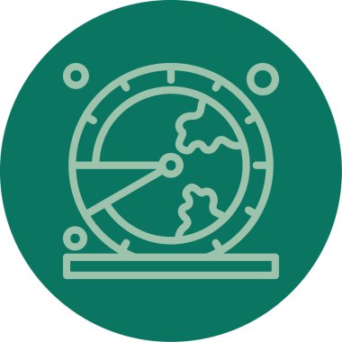 Kişisel ve ticari kullanım için vektör pusula simgesi.