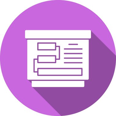 seo modern simgesinin vektör illüstrasyonu