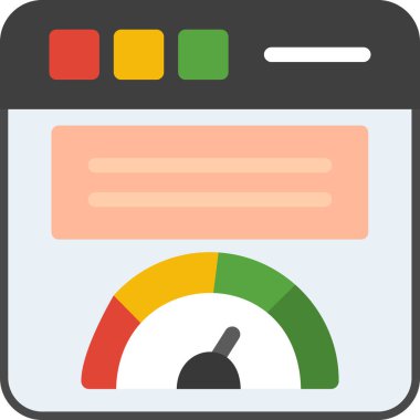 Rapor için işletme yönetimi dairesi simgesi