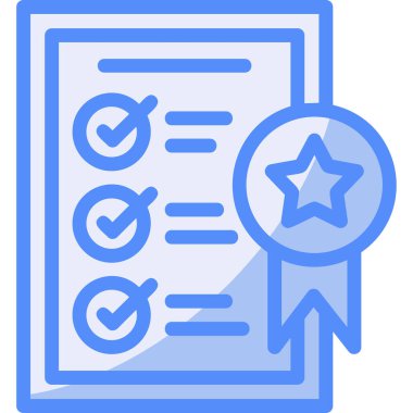 kontrol listesi simgesi doldurulmuş - taslak biçimi