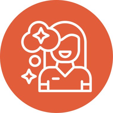 İnsan simgesinin vektör illüstrasyonu