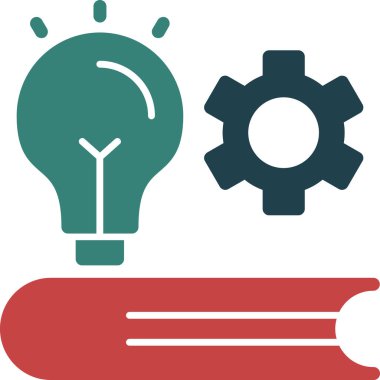 Bir fikrim var. Web simgesi basit illüstrasyon