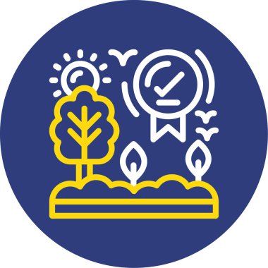 trend biçimi izole edilmiş arkaplanda bitki simgesi