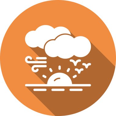 Modern çiftlik simgesinin vektör illüstrasyonu