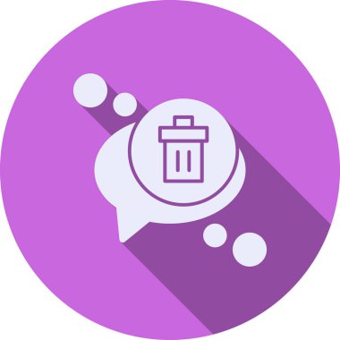 çöp simgesi vektör illüstrasyonu