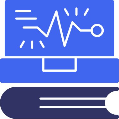 Analiz çizelgesi simgesi - taslak biçimi