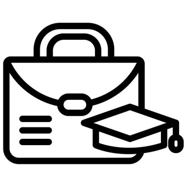 Eğitim simgesi, vektör illüstrasyonu