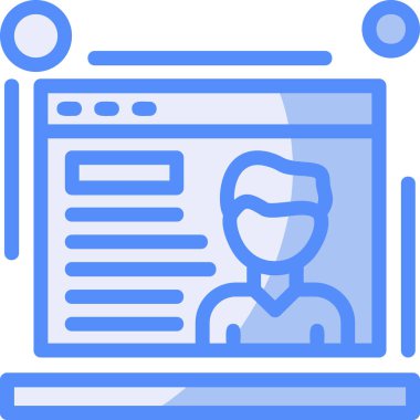 çevrimiçi eğitim ikonu