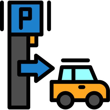 yol işareti vektör simgesi