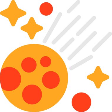 pizza. Web simgesi basit illüstrasyon
