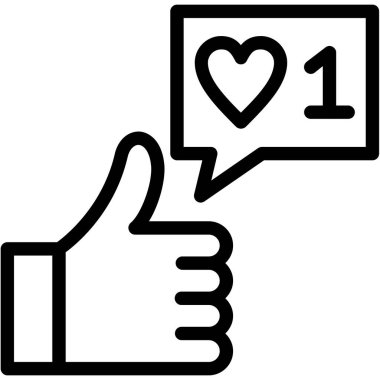 Simge, vektör illüstrasyonu gibi