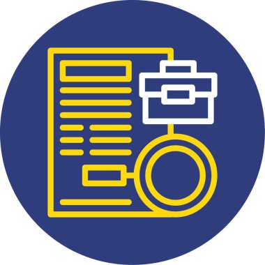 Belge. Web simgesi basit tasarım