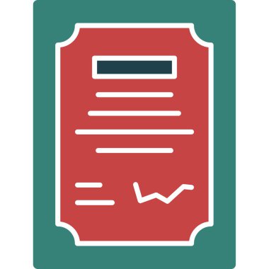 dosya biçimi vektör simgesi