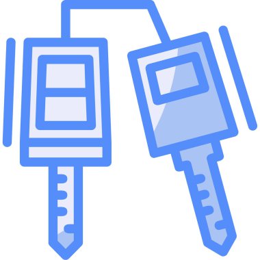 anahtar kilit simgesi - taslak biçimi