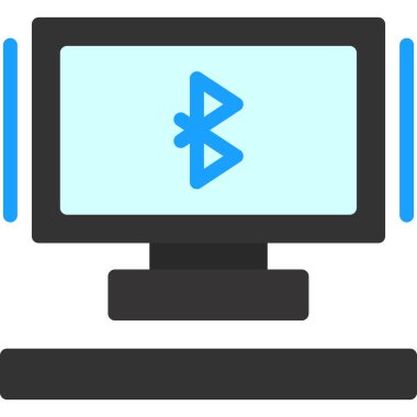 Web arayüzü simgesi, teknolojinin vektör illüstrasyonu