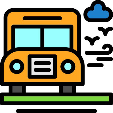 otobüs durağı simgesi