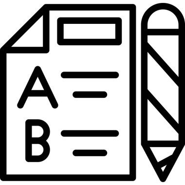 belge dosya simgesi ana hat biçiminde