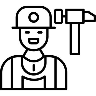 Tesisatçı ikonu, taslak biçimi