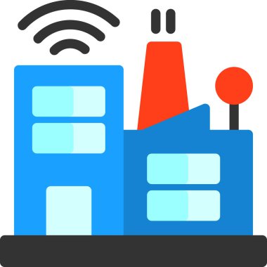 fabrika vektör simgesi oluşturma