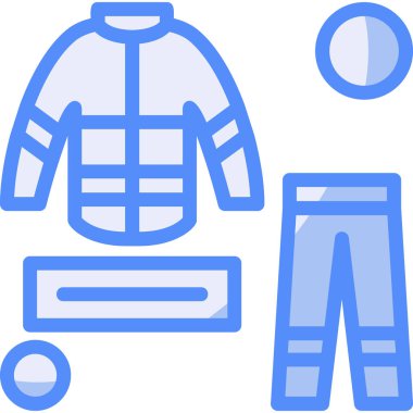 giysi ceketi simgesi - taslak biçimi