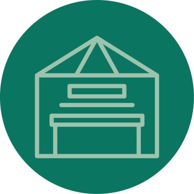 Depo Hattı Çok Renkli, Vektör Resimleri